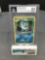 BGS Graded 1999 Pokemon Base Set Unlimited #2 BLASTOISE Holofoil Trading Card - NM-MT+ 8.5