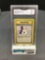 GMA Graded 1999 Pokemon Base Set Unlimited #73 IMPOSTER PROFESSOR OAK - NM 7