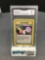 GMA Graded 2000 Pokemon Gym Heroes 1st Edition #125 SABRINA'S GAZE - NM 7