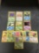 15 Count Lot of Vintage Pokemon 1st Edition Trading Cards From Huge Collection