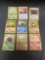 9 Count Lot of Vintage Pokemon 1st Edition Trading Cards From Huge Collection