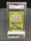 GMA Graded 1999 Pokemon Jungle 1st Edition #52 EXEGGCUTE Trading Card - NM-MT+ 8.5