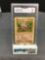 GMA Graded 2016 Pokemon XY Evolutions #62 HITMONCHAN Holfoil Rare Trading Card - MINT 9