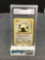 GMA Graded 2000 Pokemon Base Set 2 #30 SNORLAX Rare Trading Card - NM 7