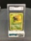 GMA Graded 2000 Pokemon Base Set 2 #29 PINSIR Rare Trading Card - NM 7