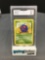 GMA Graded 1999 Pokemon Jungle #63 VENONAT Trading Card - MINT 9