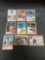 9 Card Lot of 1968 Topps Vintage Baseball Cards from Huge Collection