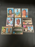 9 Card Lot of 1968 Topps Vintage Baseball Cards from Huge Collection