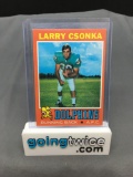 1971 Topps #45 LARRY CSONKA Dolphins Vintage Football Card