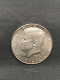 NICE 1964-D United States Kennedy Half Dollar - 90% Silver Coin