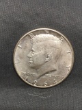 NICE 1964-D United States Kennedy Half Dollar - 90% Silver Coin