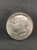 NICE 1964-D United States Kennedy Half Dollar - 90% Silver Coin