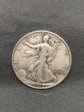 1942-S United States Walking Liberty Half Dollar - 90% Silver Coin