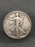 1940 United States Walking Liberty Half Dollar - 90% Silver Coin