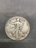 1941-S United States Walking Liberty Half Dollar - 90% Silver Coin