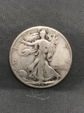 1947-D United States Walking Liberty Half Dollar - 90% Silver Coin