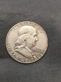 1961-D United States Franklin Half Dollar - 90% Silver Coin