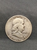 1951-S United States Franklin Half Dollar - 90% Silver Coin