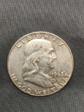 1963-D United States Franklin Half Dollar - 90% Silver Coin