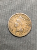 1895 United States Indian Head Penny from Estate Hoard Collection