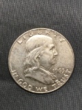 1963-D United States Franklin Half Dollar - 90% Silver Coin