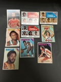 9 Card Lot of 1975-76 Topps Basketball Vintage Cards from HUGE Collection