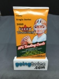 Factory Sealed 2000 FLEER TRADITION Football 10 Card Hobby Pack - Tom Brady Rookie?