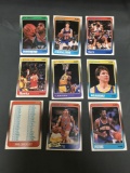 9 Card Lot of 1988-89 Fleer Basketball Vintage Cards from HUGE Collection