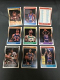 9 Card Lot of 1988-89 Fleer Basketball Vintage Cards from HUGE Collection