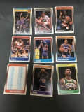 9 Card Lot of 1988-89 Fleer Basketball Vintage Cards from HUGE Collection