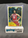 1981-82 Topps #30 DR. J JULIUS ERVING 76ers Vintage Basketball Card