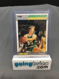 1987-88 Fleer #11 LARRY BIRD Celtics Vintage Basketball Card