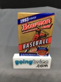 Factory Sealed 1993 BOWMAN Baseball 14 Card Pack - Derek Jeter Rookie?