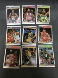 9 Card Lot of 1987-88 Fleer Vintage Basketball Cards from Huge Collection