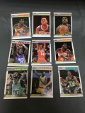 9 Card Lot of 1987-88 Fleer Vintage Basketball Cards from Huge Collection