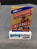 Factory Sealed 1993 BOWMAN Baseball 14 Card Pack - Derek Jeter Rookie?