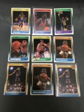 9 Card Lot of 1988-89 Fleer Basketball Vintage Cards from HUGE Collection