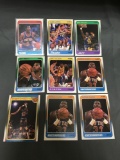 9 Card Lot of 1988-89 Fleer Basketball Vintage Cards from HUGE Collection