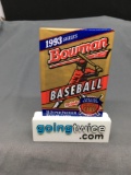 Factory Sealed 1993 BOWMAN Baseball 14 Card Pack - Derek Jeter Rookie?