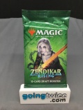 Factory Sealed Magic the Gathering ZENDIKAR RISING 15 Card Draft Booster Pack