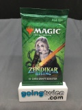 Factory Sealed Magic the Gathering ZENDIKAR RISING 15 Card Draft Booster Pack