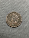 1891 United States Indian Head Penny from Estate Hoard Collection