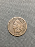 1908 United States Indian Head Penny from Estate Hoard Collection