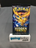 Factory Sealed Pokemon HIDDEN FATES 10 Card Booster Pack - Hard to Find!