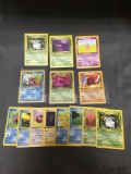 15 Card Lot of Vintage 1st Edition Pokemon Cards from Huge Collection