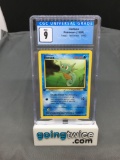 CGC Graded 1999 Pokemon Jungle 1st Edition #49 HORSEA Trading Card - MINT 9