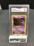 GMA Graded 2000 Pokemon Gym Challenge 1st Edition #96 SABRINA'S GASTLY - NM-MT 8