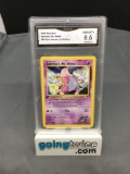 GMA Graded 2000 Pokemon Gym Heroes 1st Edition #94 SABRINA'S MR MIME - NM-MT+ 8.5