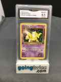 GMA Graded 2000 Pokemon Gym Challenge 1st Edition #95 SABRINA'S DROWZEE - NM-MT+ 8.5