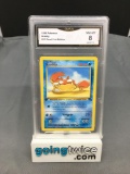 GMA Graded 1999 Pokemon Fossil 1st Edition #51 KRABBY Trading Card - NM-MT 8